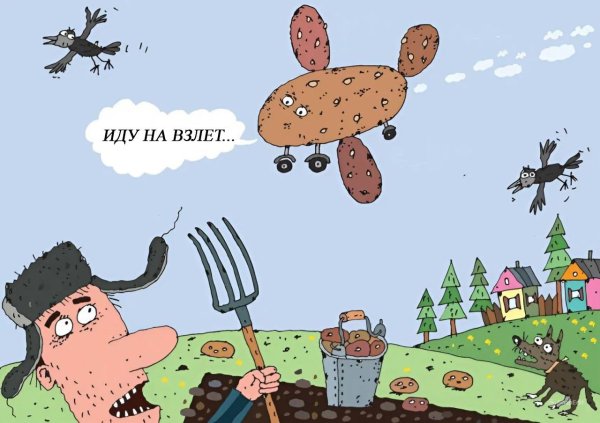 дачные карикатуры