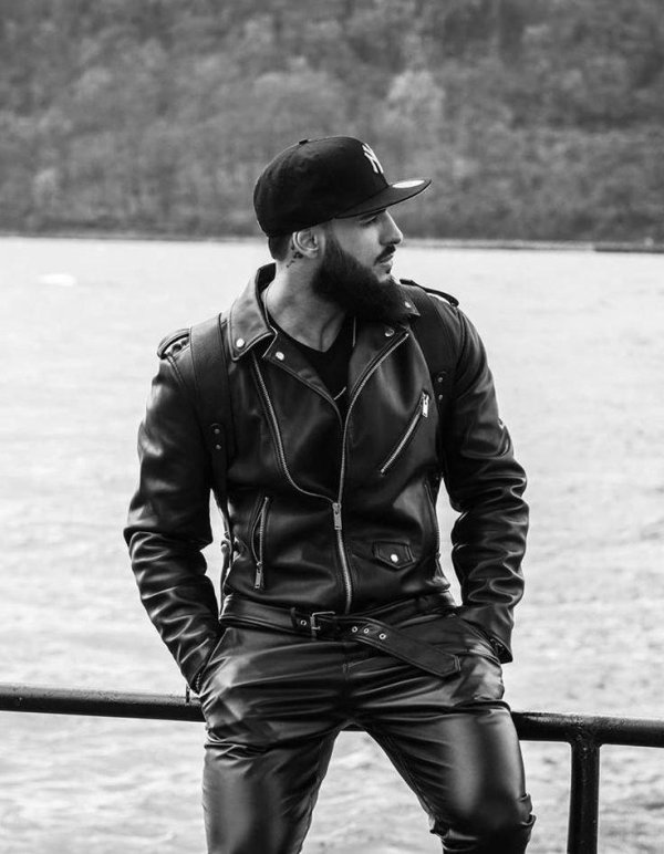 кожаная куртка мужская