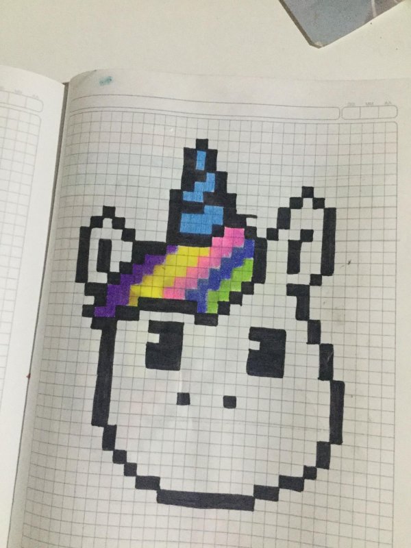 по клеточкам рисунки