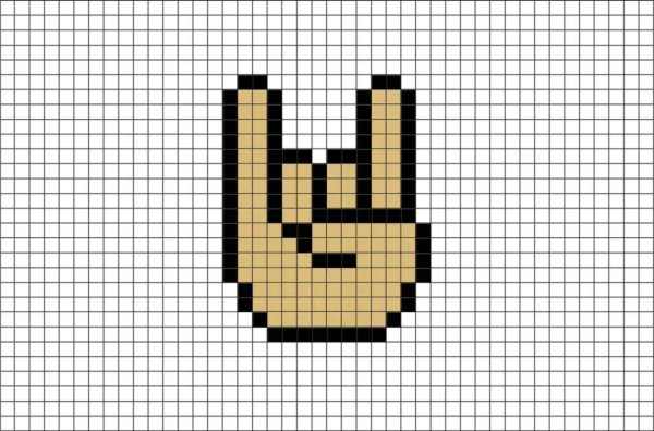 рисунки по клеточкам ручкой