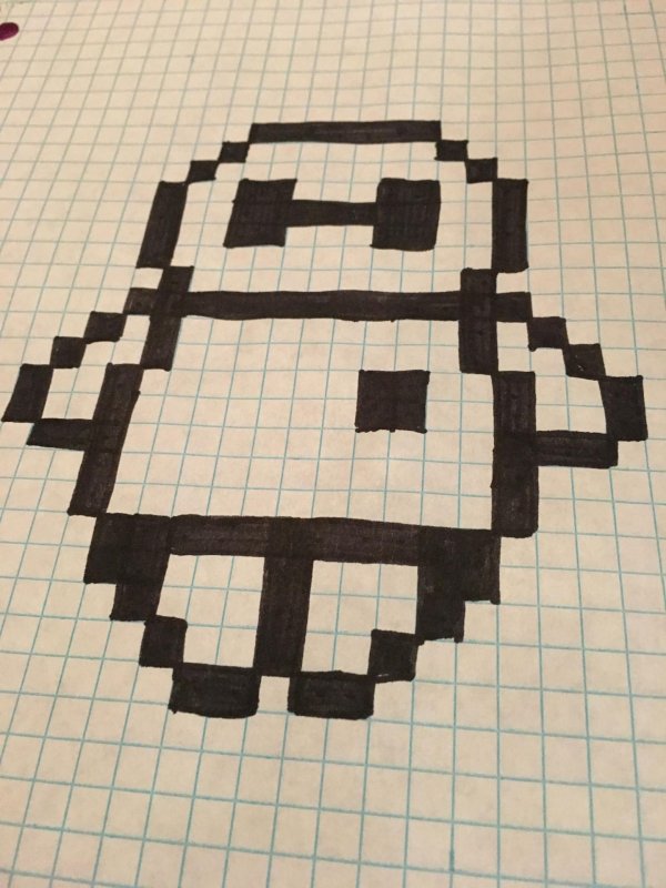 маленькие пиксельные рисунки