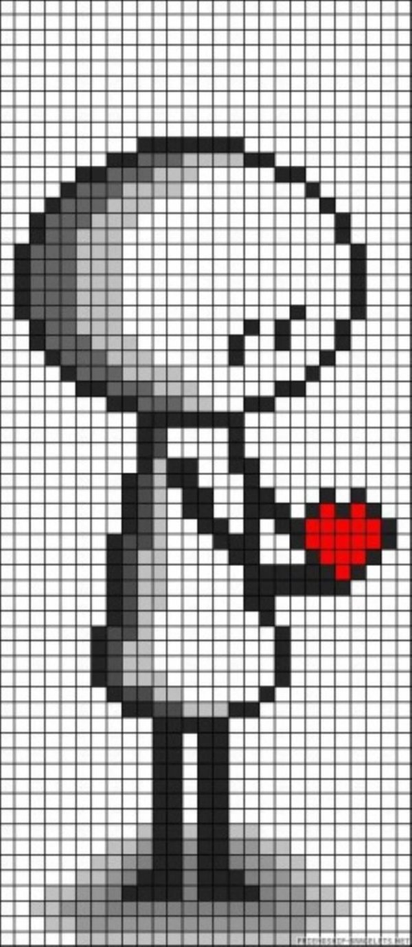 рисунка по клеточкам