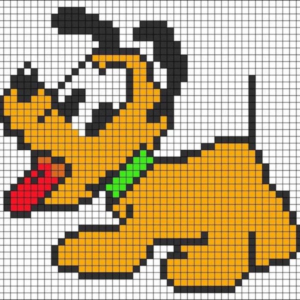 рисунка по клеточкам