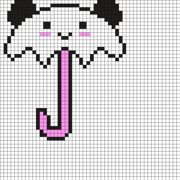 рисунки клеточкам