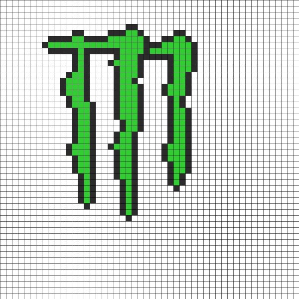 рисунки в клеточку