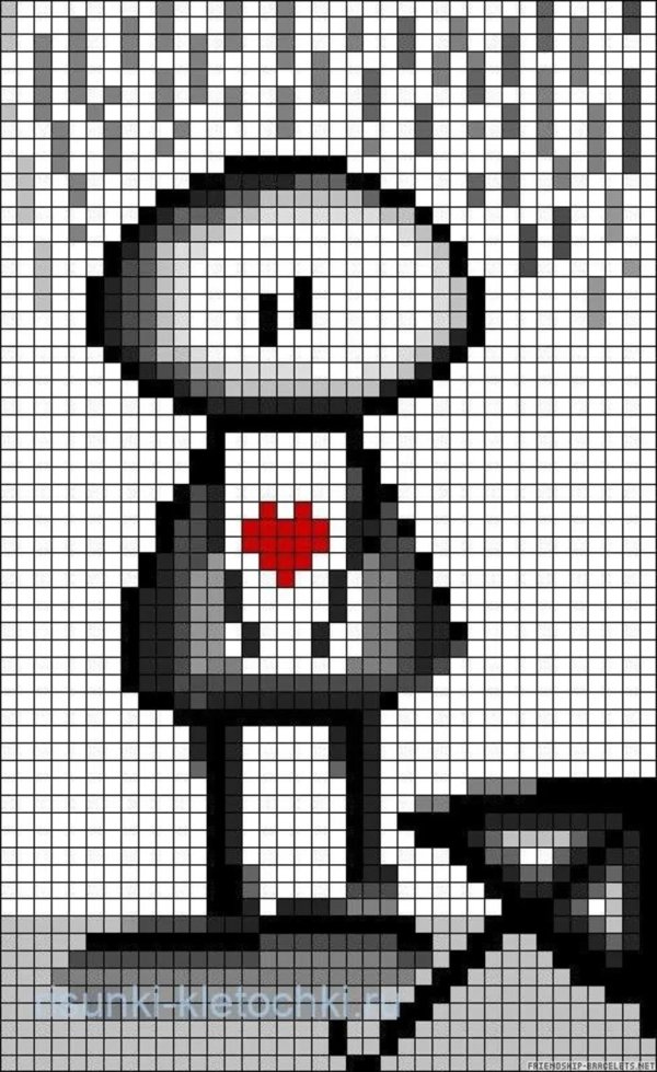 клеточные рисунки