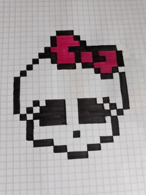 рисунки по клетка