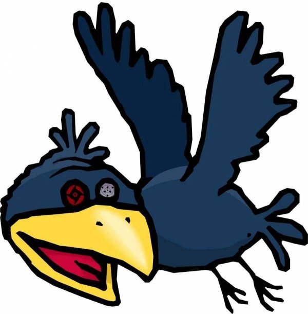 мультяшные вороны