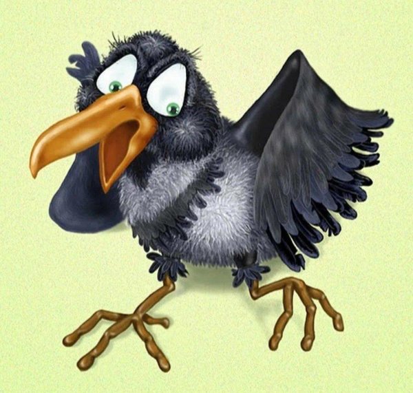 проворонила ворона вороненка