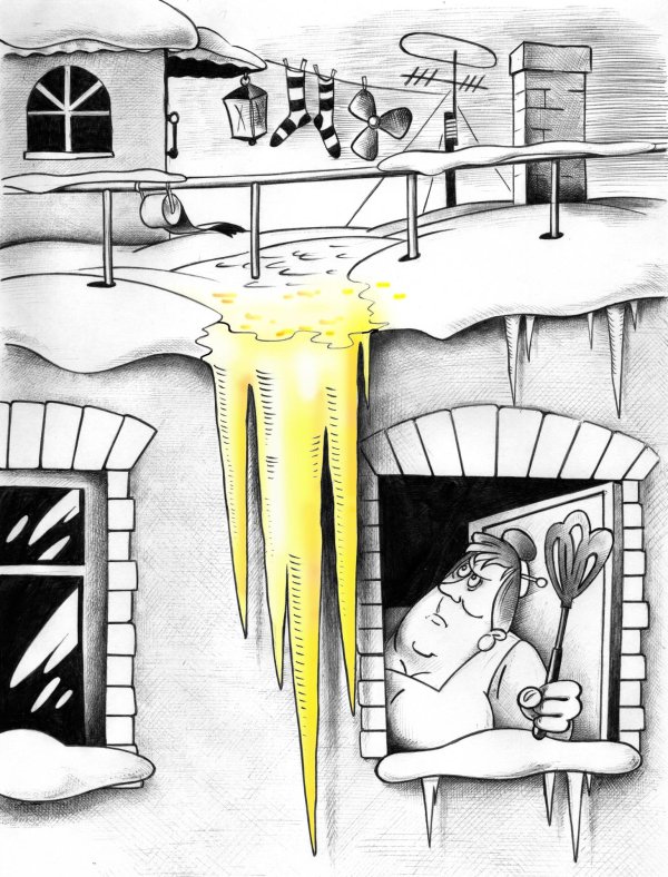 россия карикатура