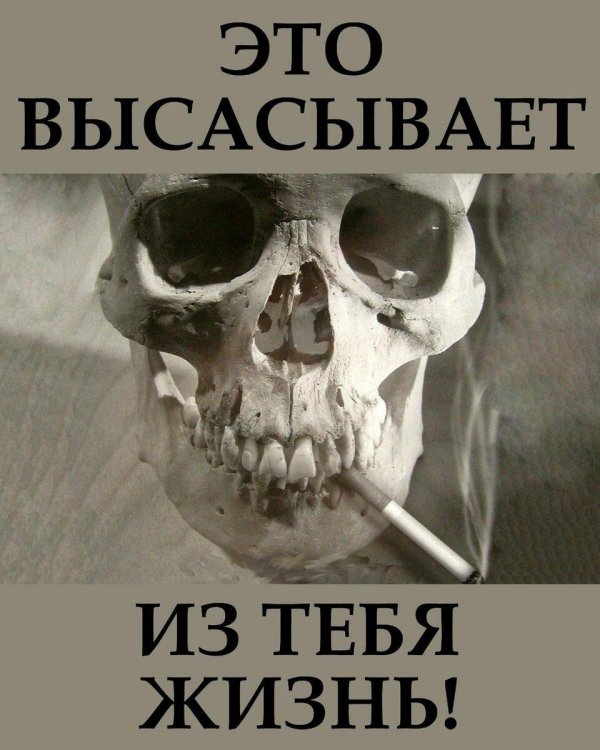 курение смерть