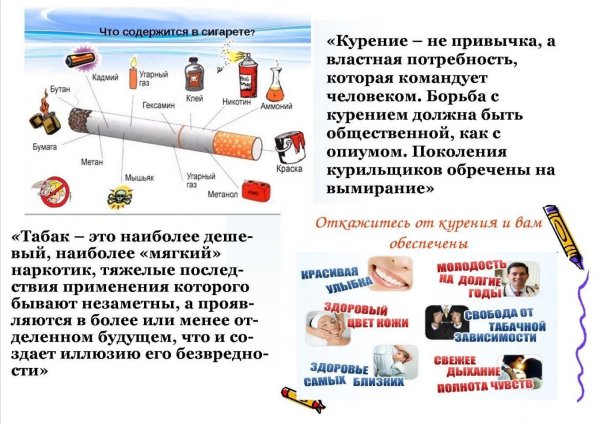 курить здоровью вредить
