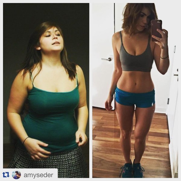 до и после похудение