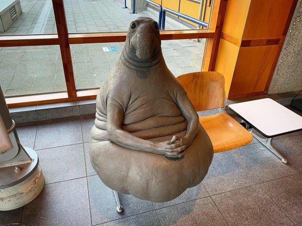 лейден памятник ждуна