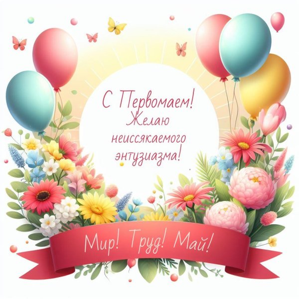 праздником весны и труда открытки