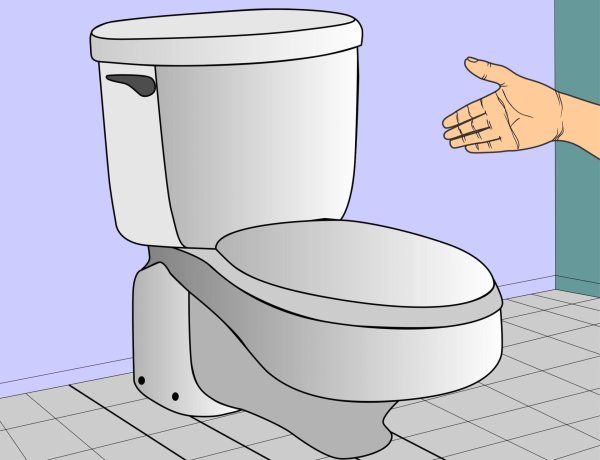 туалет мультяшный