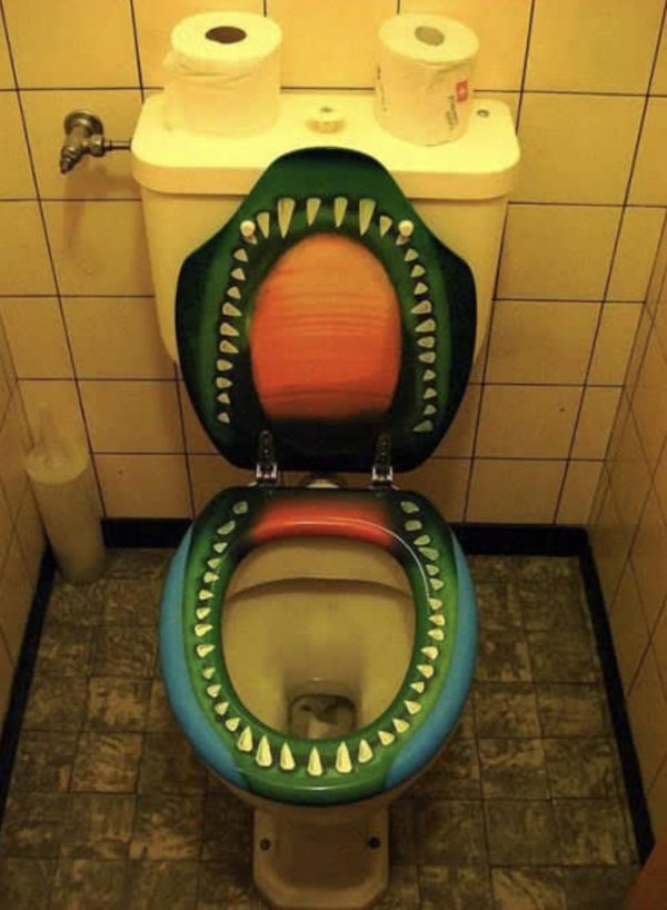 необычные унитазы