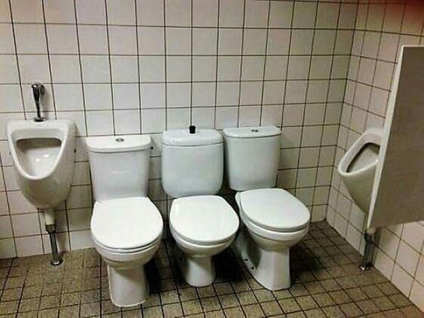 странные туалеты