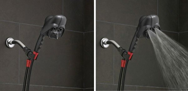 самые необычные душевые лейки