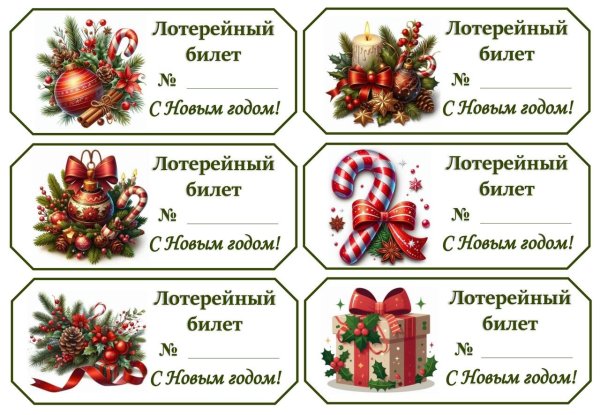 лотерея новогодняя