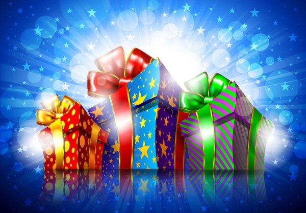 подарки фон