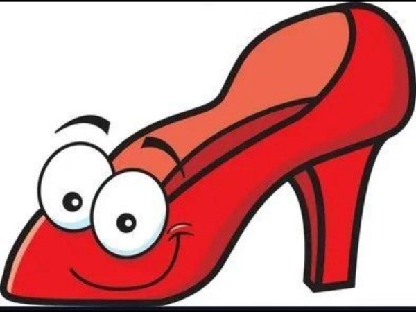 мультяшная туфелька