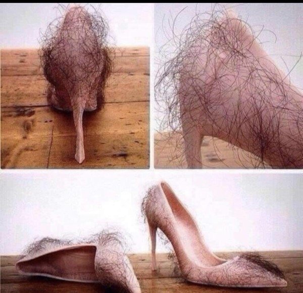 мохнатые туфли