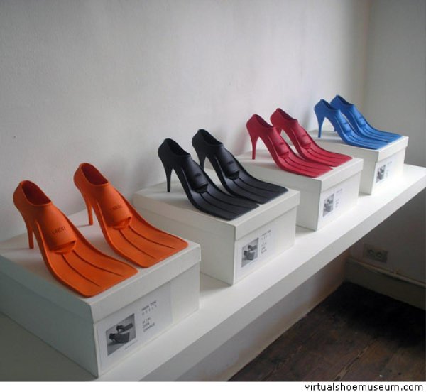 ласты на каблуках