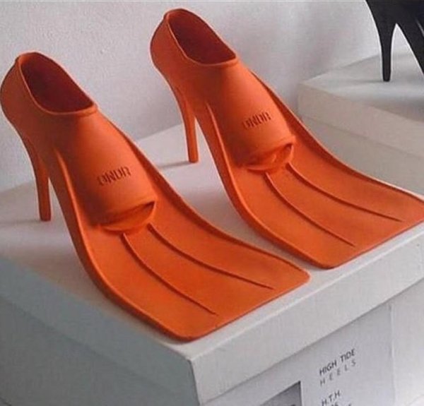 ласты на каблуках