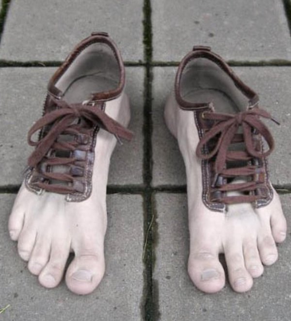 смешные ботинки