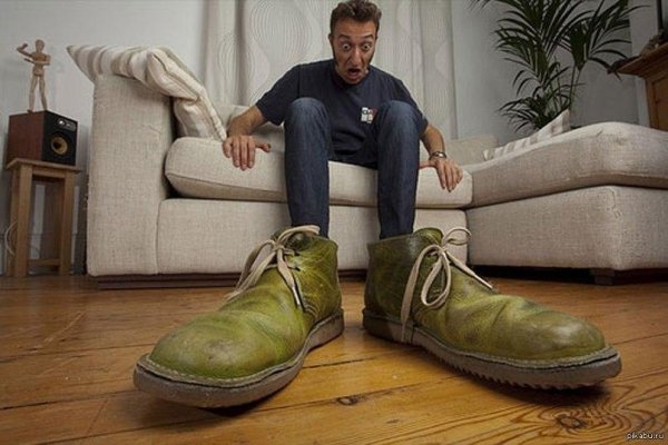 огромные ботинки