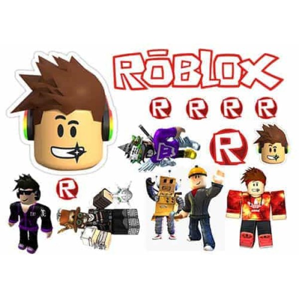 роблокс печать на торт