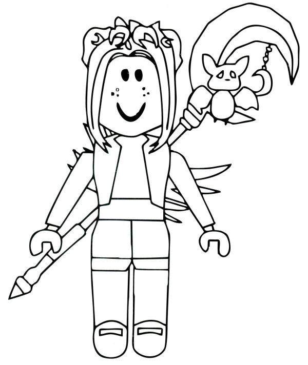 раскраска роблокс