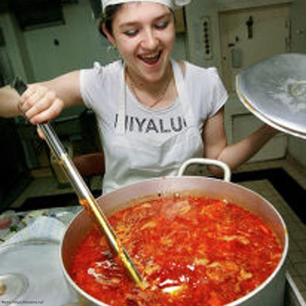 кастрюля борща