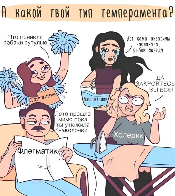холерик флегматик