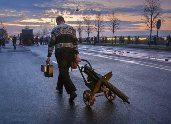 первые пулеметы