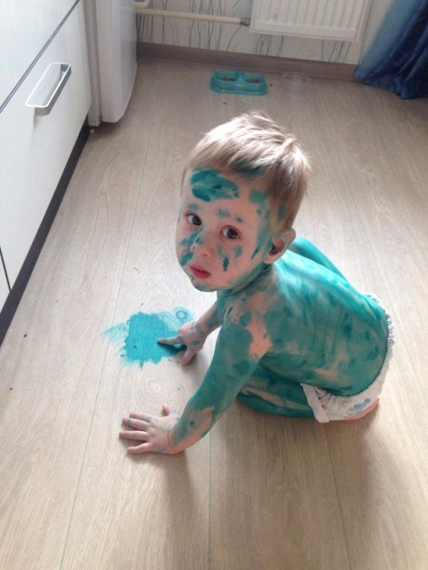 человек с ветрянкой