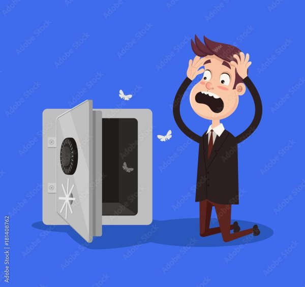 сейф иллюстрация