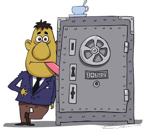 контроль карикатура