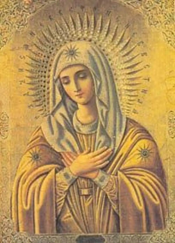 икона умиление серафимодивеевская