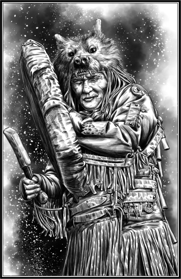 волк индеец