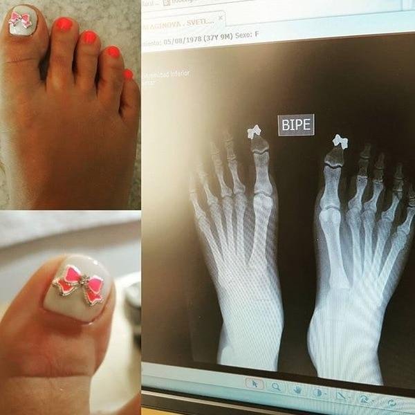 прикольный педикюр