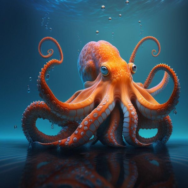 красивые осьминоги