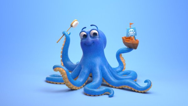 мультик про осьминожек