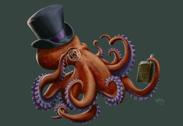 морской осьминог