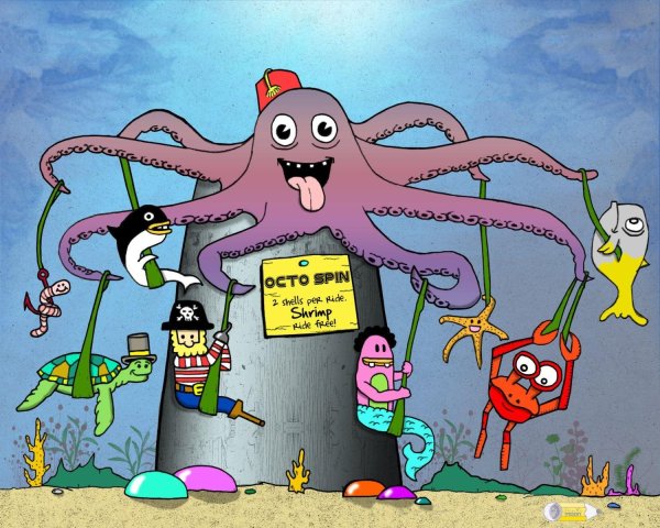 игра осьминог