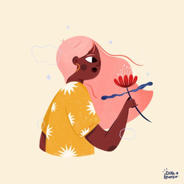 женщина иллюстрация