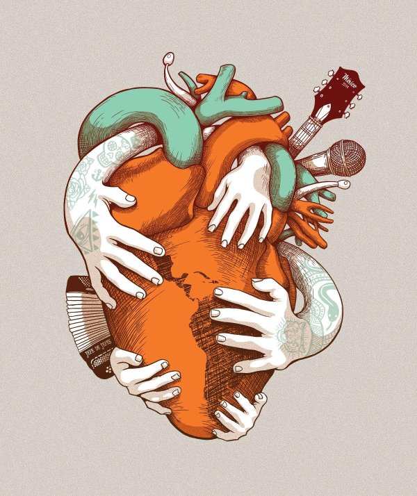 анатомическое сердце