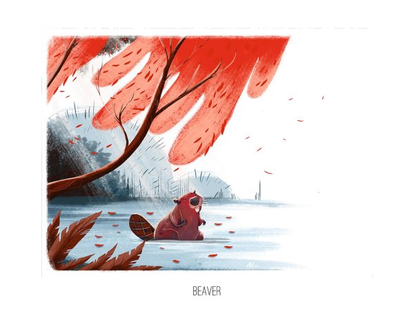 иллюстрация лиса