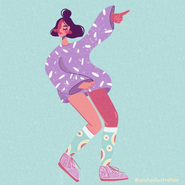 модная иллюстрация